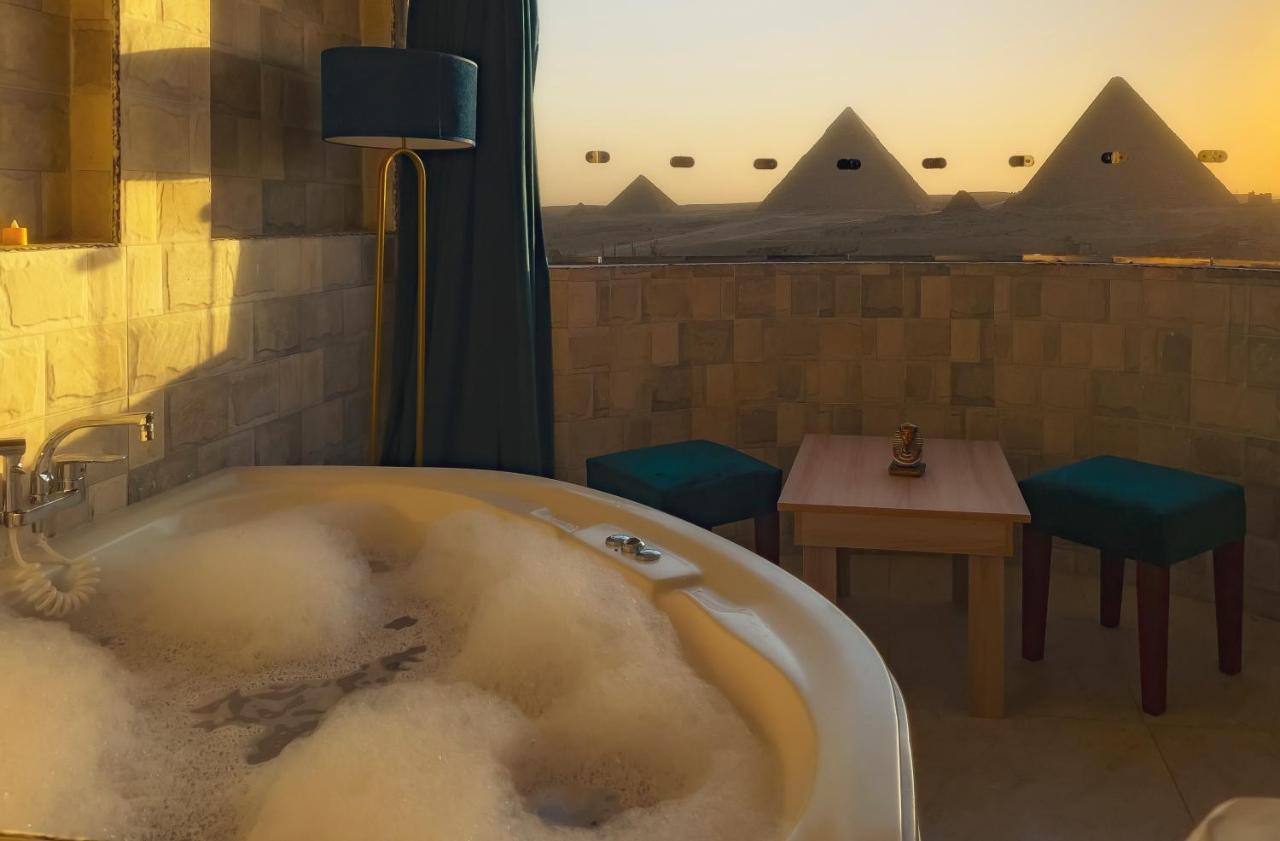 Jumeirah Pyramids View Inn Kafret el-Gabal Exteriér fotografie
