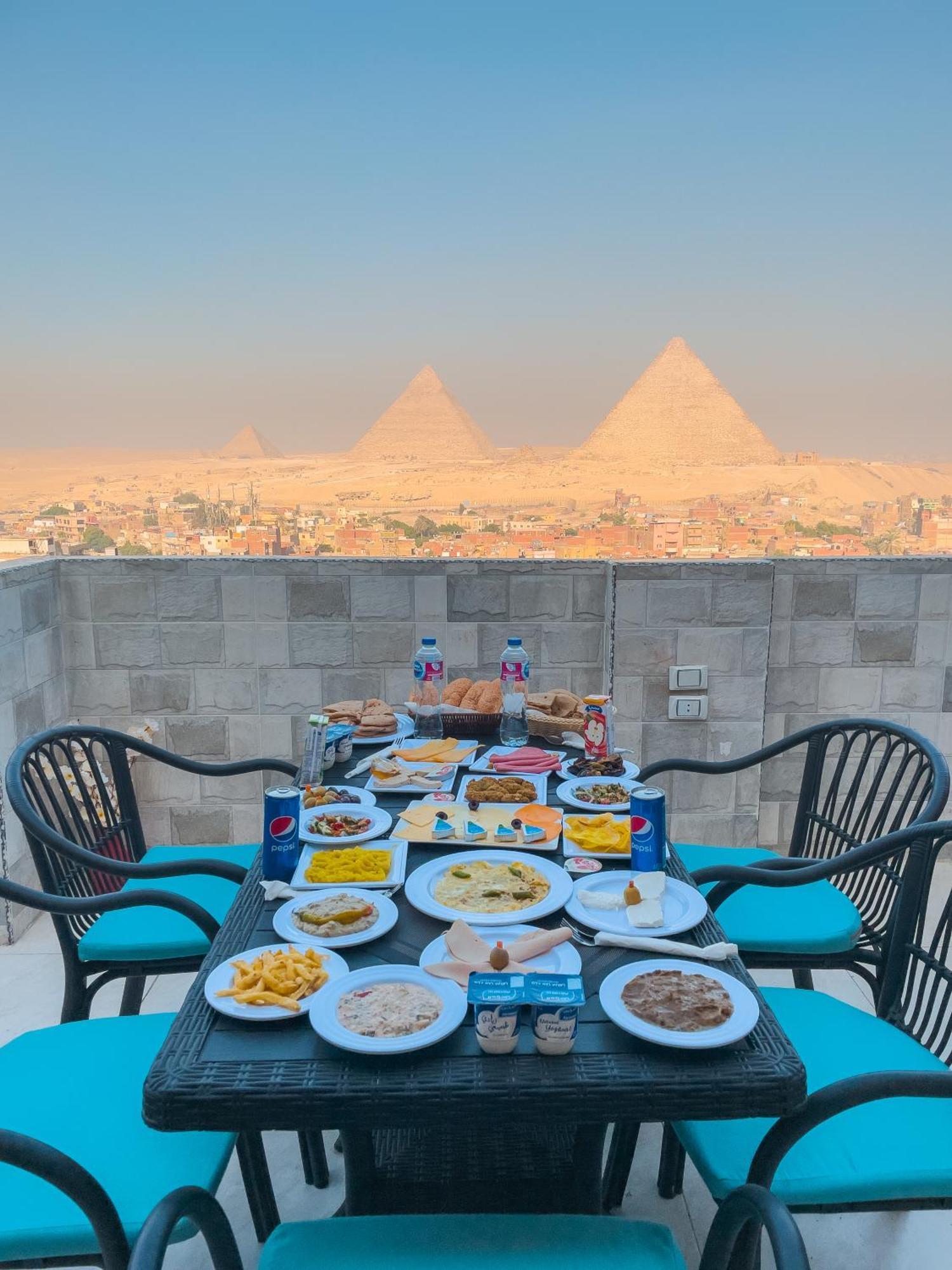 Jumeirah Pyramids View Inn Kafret el-Gabal Exteriér fotografie