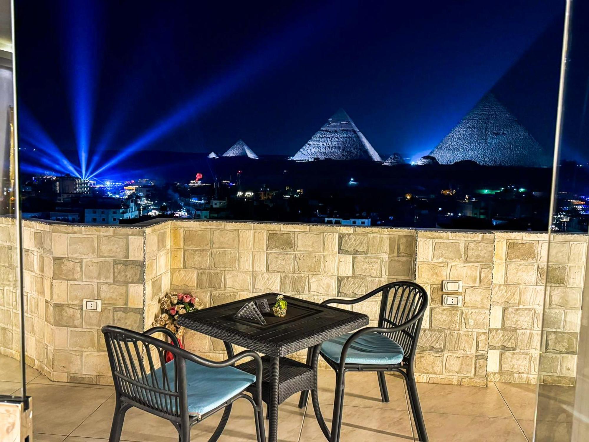 Jumeirah Pyramids View Inn Kafret el-Gabal Exteriér fotografie