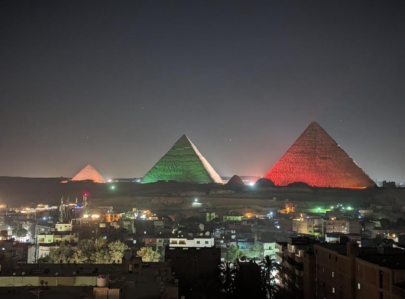 Jumeirah Pyramids View Inn Kafret el-Gabal Exteriér fotografie